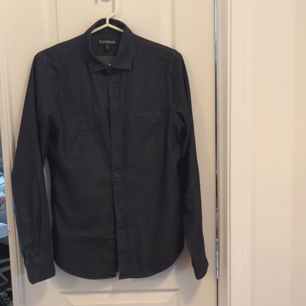 Men's Denim Shirt by Express